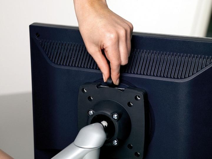 Image du produit Novus SlatWall LM arm 0-2-1 - Kit de fixation (bras articulé, montage mural) (Mur, 8 kg)