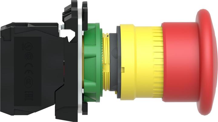 Produktbild Schneider Electric Emergency Stop 40mm Pull Release Red 1NC