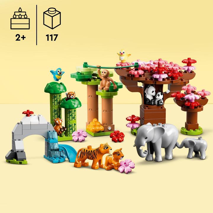 Actual product image LEGO Wild animals of Asia (10974)