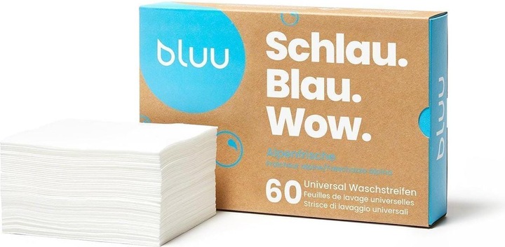 Immagine prodotto bluu Strisce di lavaggio universali (360 Cicli di lavaggio, Salviette)