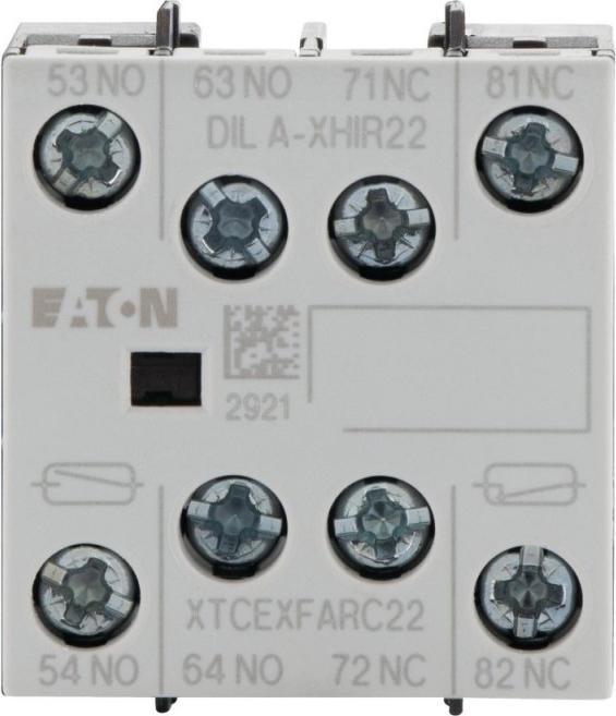 Produktbild Eaton Hilfsschalterbaustein, 4 -polig, Ith= 16 139580