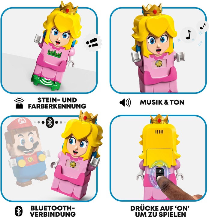 Actual product image LEGO Adventures with Peach - Starter Set (71403, LEGO Super Mario)