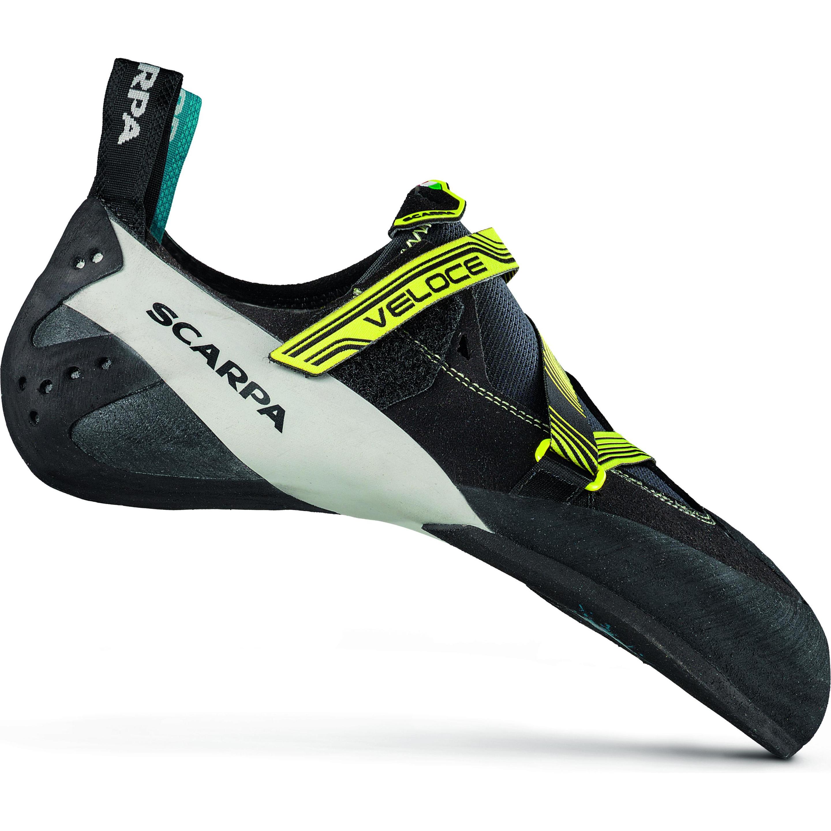 Scarpa, Herren, Kletterschuhe, Veloce Kletterschuhe (41), Schwarz