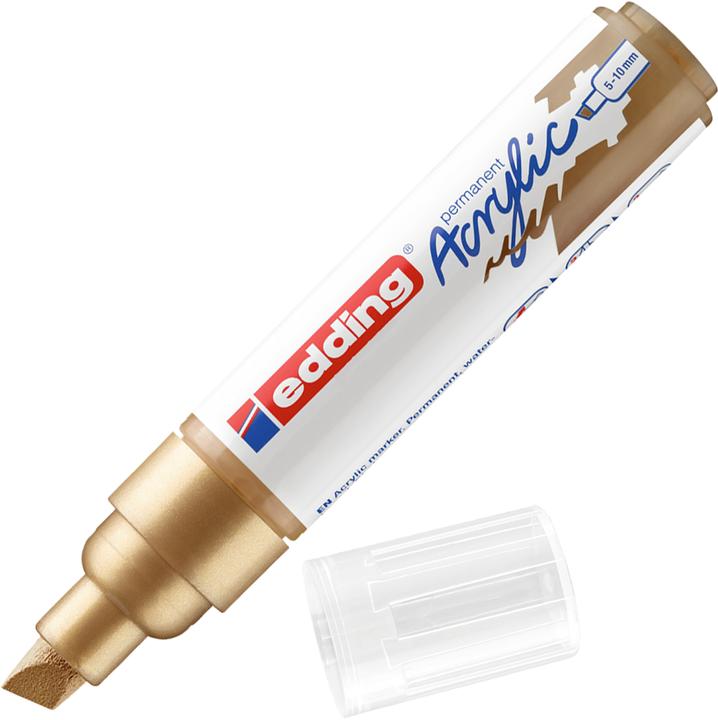 Actual product image Edding Acrylic Marker 5000 Wide (Rich gold, 10 mm, 1 x)