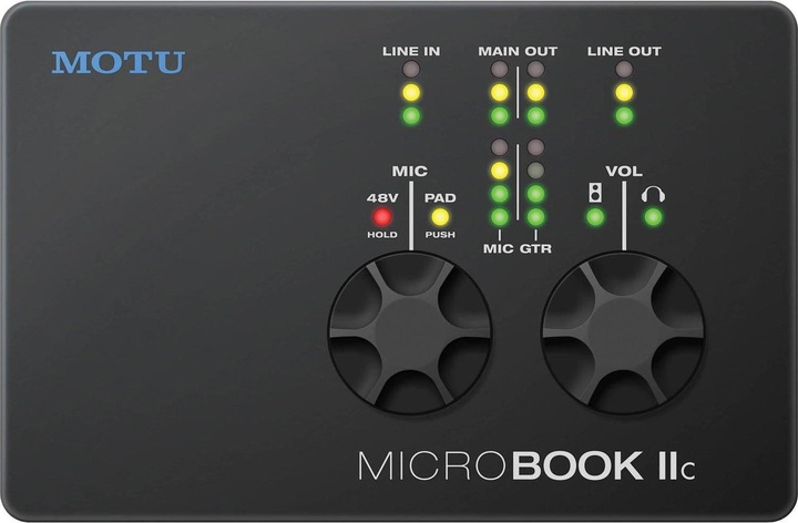 Actual product image MOTU MicroBook IIc (USB)