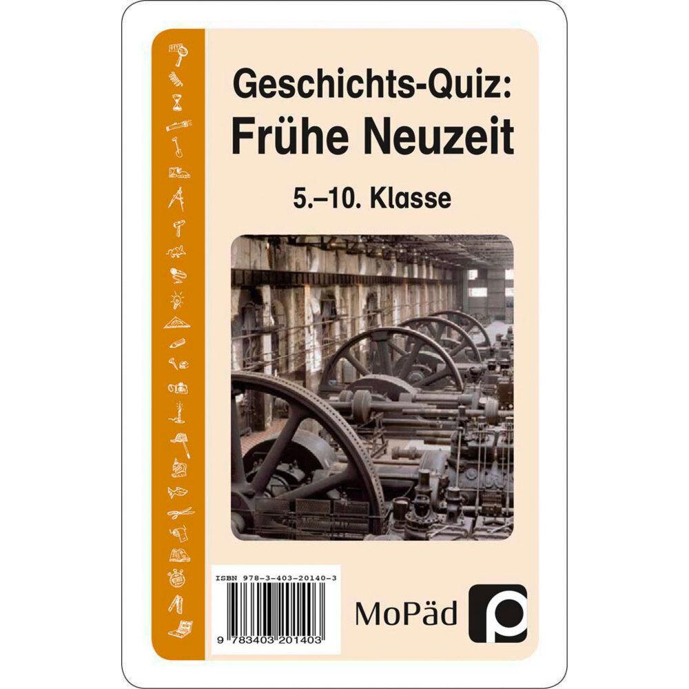 Geschichts-Quiz: Frühe Neuzeit (Kartens, Schulbücher