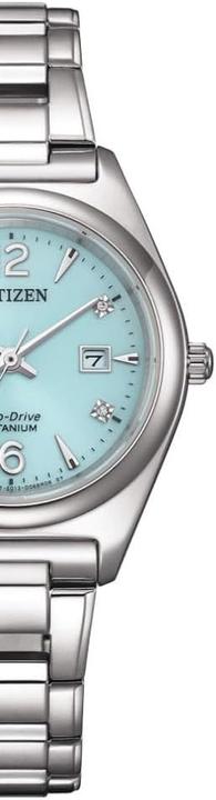 Immagine prodotto Citizen EW2601-81M Orologio da donna in titanio Eco-Drive 29mm 10ATM (Orologio da polso analogico, 29 mm)