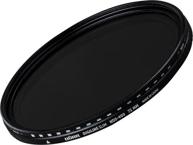 Produktbild Dörr Graufilter Digiline Slim Variabler ND2-400 – 72 mm (72 mm, ND- / Graufilter, 72 mm)
