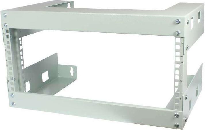 Immagine prodotto Allnet Alloggiamento a parete da 19" aperto 4U T300mm grigio chiaro serie SWD (4 HE, Rack da 19 pollici)