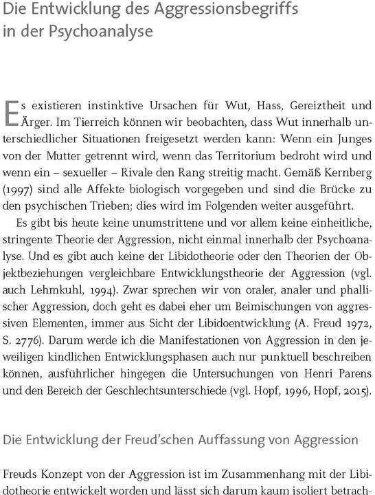 Produktbild Aggression in psychodynamischen Therapien mit Kindern und Jugendlichen (Deutsch, Hans Hopf, 2021)
