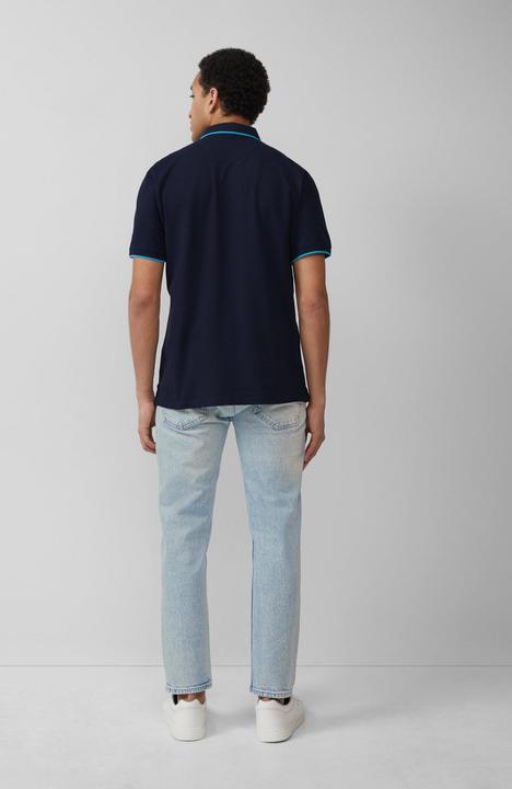 Produktbild S.Oliver Polo-Shirt Sportives Piqué-Poloshirt mit Kontrast-Details (M)