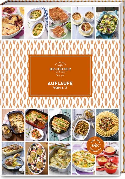 Produktbild Dr. Oetker Aufläufe von A-Z (Deutsch, Dr. Oetker, 2017)
