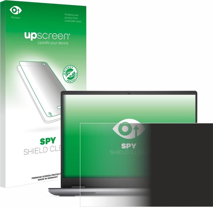 upscreen Spy Shield Clear Premium Privacy Screen Protector for Dell Precision 7680 Non-Touch (16", 16 : 10)