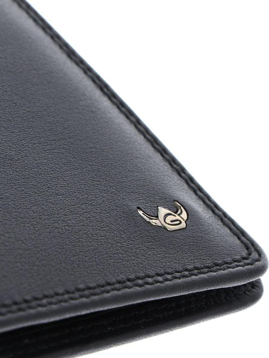 Actual product image Golden Head Polo wallet RFID leather 10.5 cm