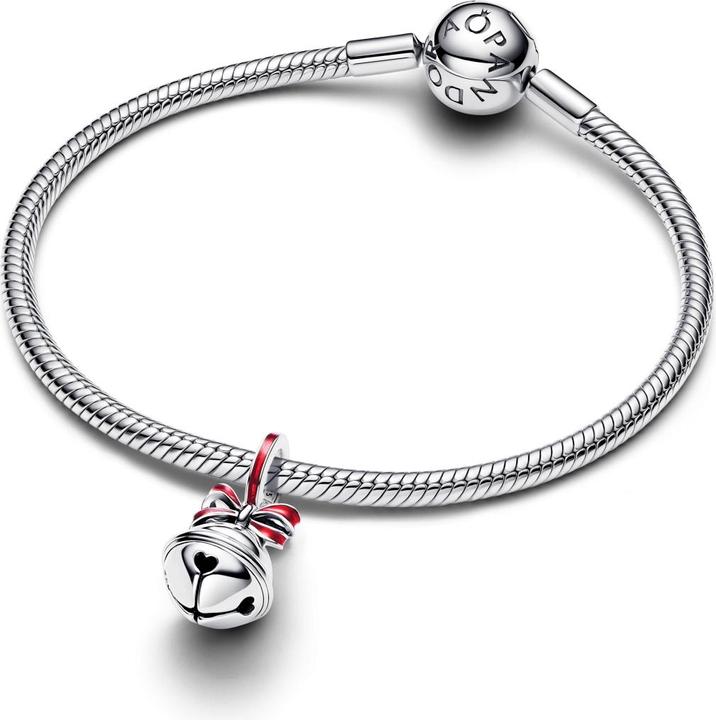 Image du produit Pandora Breloque cloche de vacances (Émail, Argent 925)