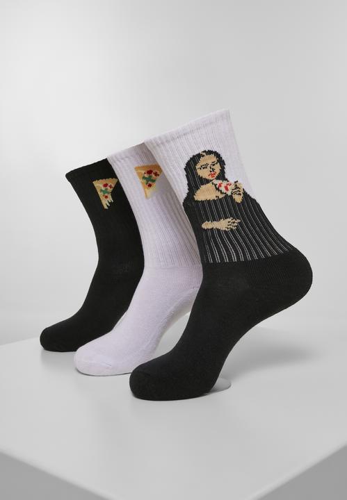 Immagine prodotto Mister Tee Arti Pizza Sport Calzini 3-Pack (confezione da 3, 35 - 38)