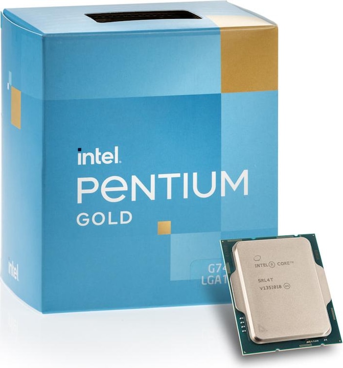 Productafbeelding Intel Pentium G7400 (LGA 1700, 3.70 GHz, 2 -Core)