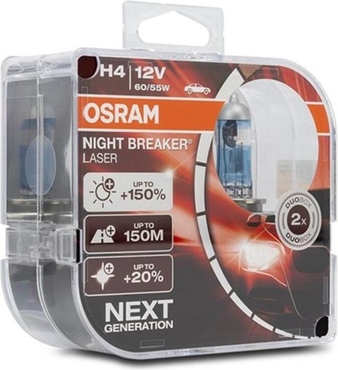 Actual product image Osram Night Breaker (H4)