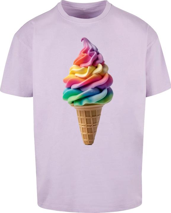 Produktbild Merchcode Pride Scoops Heavy Oversized T-shirt - 170399 (M)