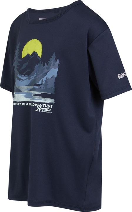 Actual product image Regatta Childrens/Kids Alvardo VIII Scenery T-Shirt (140)