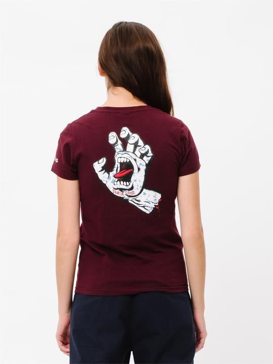 Actual product image Santa Cruz Speckled Hand T-Shirt (10XL)