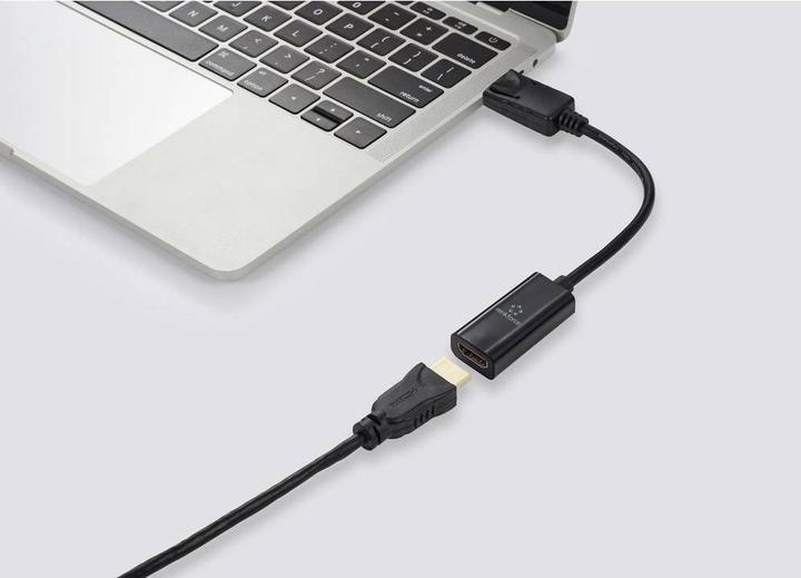 Produktbild Renkforce RF-5596324 DisplayPort Konverter (1x DisplayPort Stecker - 1x HDMI-Buc (HDMI, 23 cm)