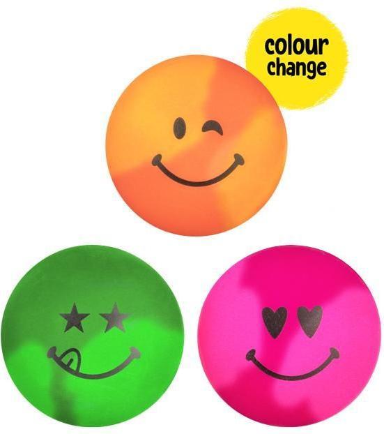 Trendhaus CHILL AND SMILE Anti-Stress-Buddy Color Change, 3-fach sortiert