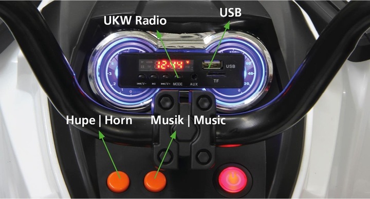 Actual product image Jamara Ride-on Quad Protector (12 V)