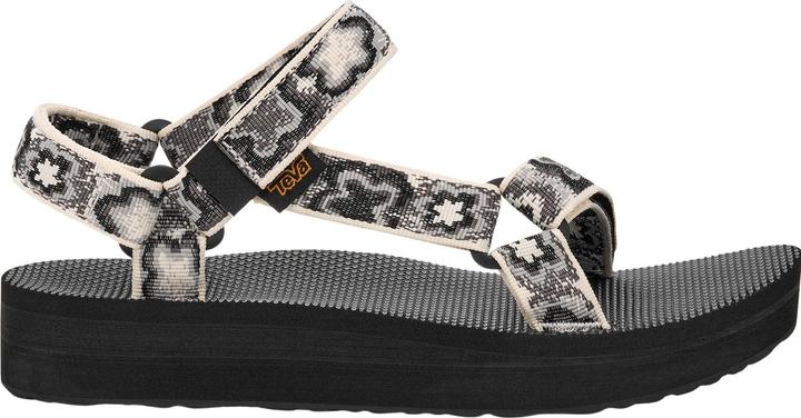 Neon Floral Black, White