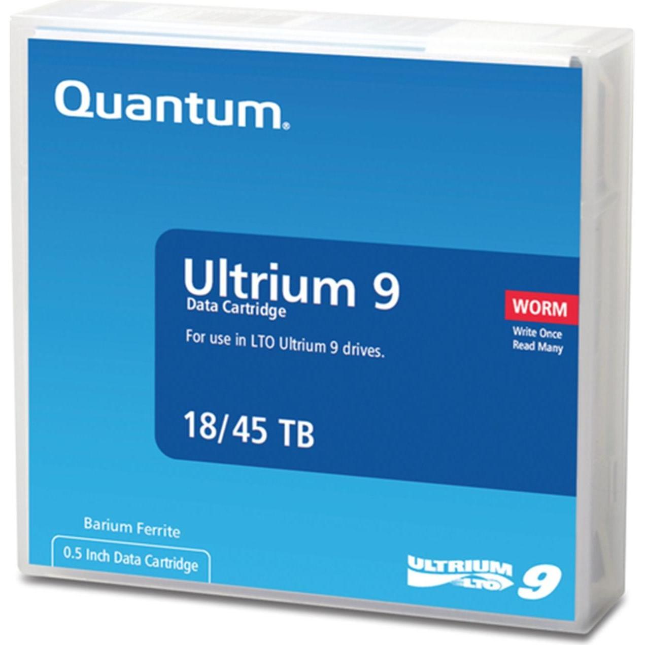 Quantum Data Cartridge Lto-9 Worm (LTO, 18000 GB), Cartridge