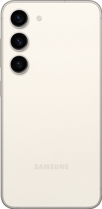 Actual product image Samsung Galaxy S23 (256 GB, Cotton Flower, 6.10", SIM + eSIM, 50 Mpx, 5G)