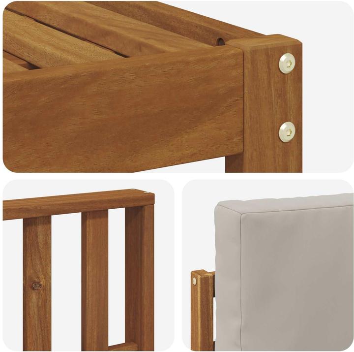 Produktbild vidaXL Outdoor-Sofa