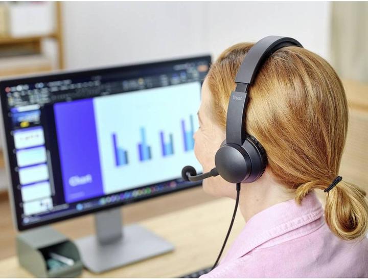 Actual product image Trust Ayda USB PC Headset (Cable, USB-A)