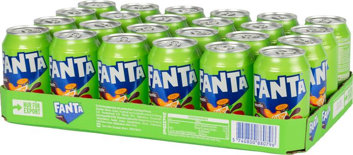 Produktbild Fanta Exotic (24 x 33 cl)
