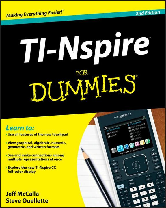 Produktbild TI-Nspire For Dummies (Englisch, 2011)
