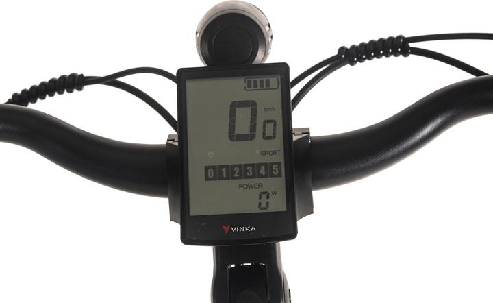 Immagine prodotto Adore E-Citybike 28" Alu Cityfahrrad CX-440 Mittelmotor 75NM / 15Ah schwarz (48 cm)