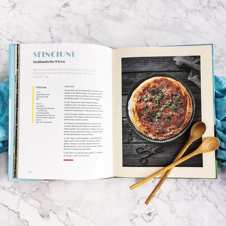 Actual product image Sizilien vegetarisch (German, Elena Teuffer, Francesca Maugeri Holmstrm, Louise Malmros Manfrinato, 2023)