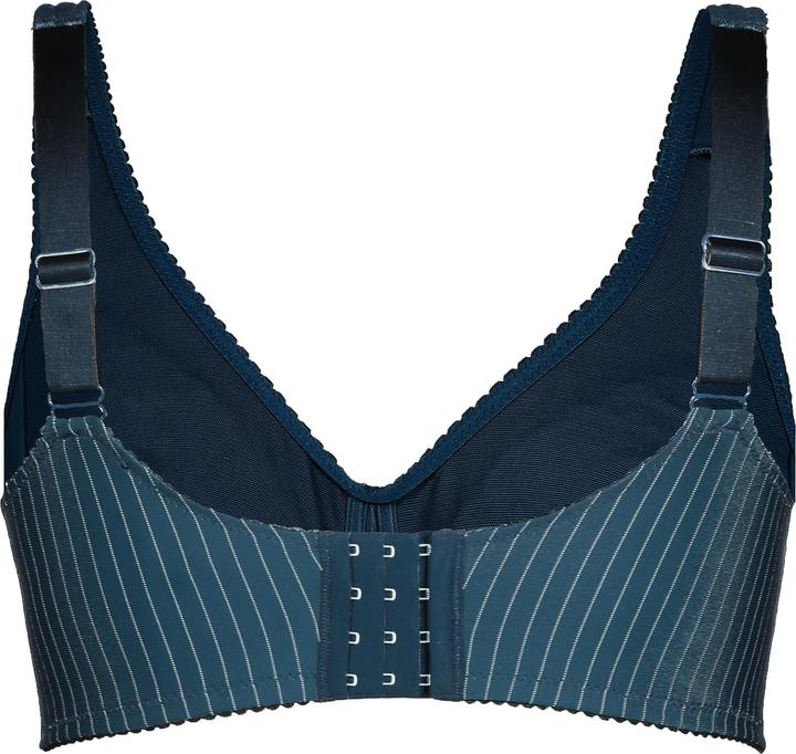 Actual product image Ulla Popken Kelly Pinstripe Support Bra (95 E)