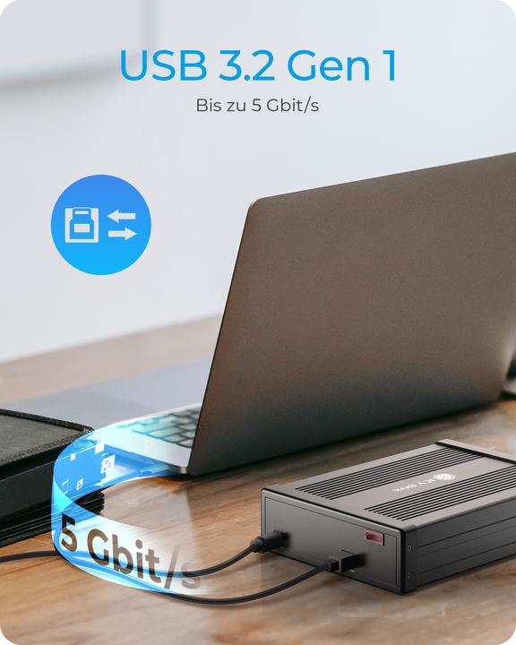 Actual product image Icy Box IB-525-U3 (5.25")