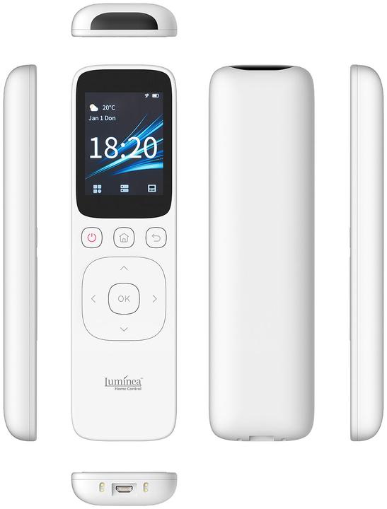 Immagine prodotto Luminea WLAN 2in1 e telecomando touch IR (Telecomando specifico per il dispositivo, Infrarossi)