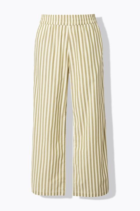 Produktbild Studio Untold Streifenhose, Wide Legs, Elastikbund (46)