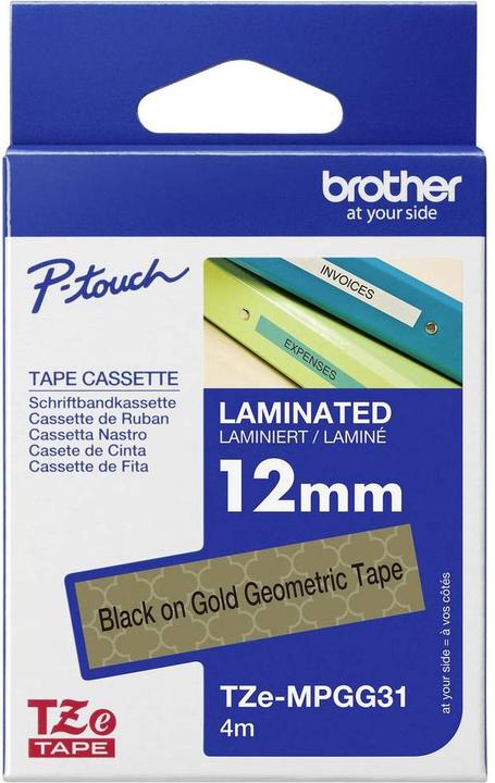 Produktbild Brother Tze-Mpgg31 (1.20 cm, Gold)