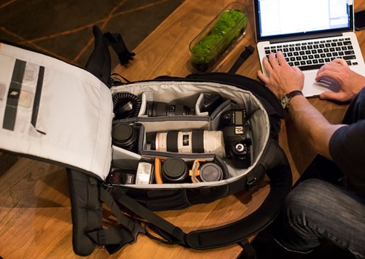 Actual product image Lowepro Flipside 500 AW II (Photo backpack, 60 l)