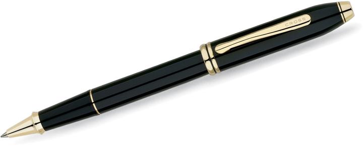 Produktbild Cross Rollerball Townsend Schwarz-Lack goldplattiert (schwarz-lack, 1 x)
