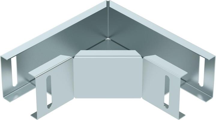 Immagine prodotto OBO Bettermann OBO LTS B DD curva a 90 gradi 50x50mm per il binario di supporto degli apparecchi di illuminazione