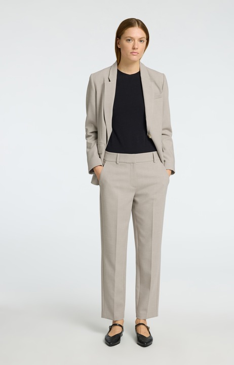 Actual product image Selected Femme Slfrita-Ria Mw Crop Pant Mel Noos (36)