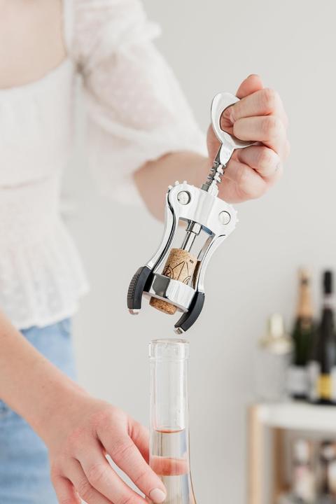 Actual product image Uberstar Corkscrew Hinged Premium Silver (Corkscrew)