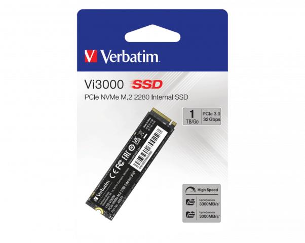 Actual product image Verbatim Vi3000 (1000 GB, M.2 2280)