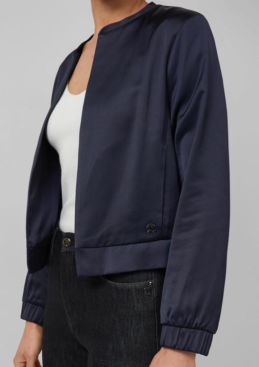 Actual product image s.Oliver Blouson mit Rippbündchen (46)