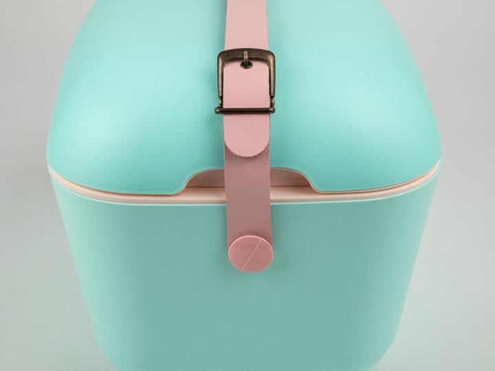 Actual product image Polarbox Cyan - Baby Rose Pop cooler bag, 12L (12 l)